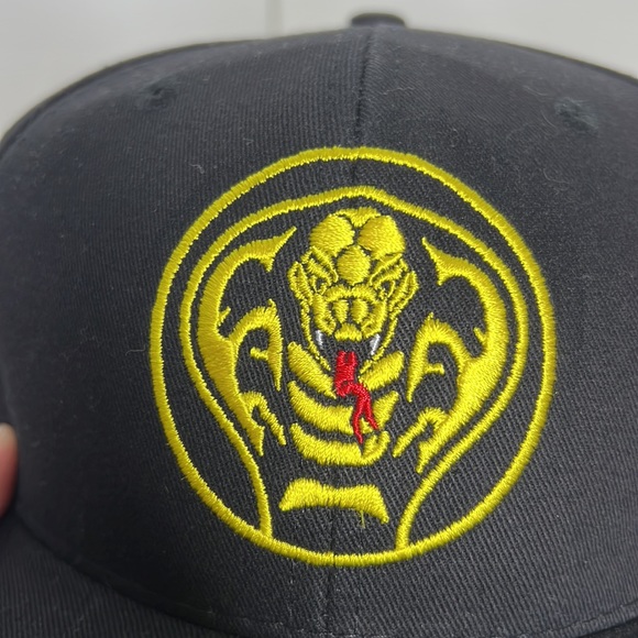 Karate Kid Cobra Kai black snap back adjustable hat Sony Pictures 2019 - Picture 8 of 9